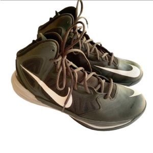 Nike Prime Hype DF Black Hi Top Basketball Shoe Size 9.5 Men’s 11 Women’s